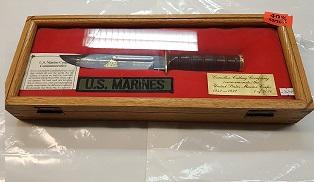 VERKOCHT  /   Camillus Herdenkingsmes U.S. Marines  AANBIEDING-1594-a